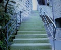 Stone steps to the watchtower