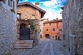 Stone street and architecture of Cividale del Friuli