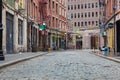 Stone Street New York Royalty Free Stock Photo