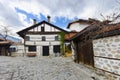 Stone street in the old town Bansko Royalty Free Stock Photo