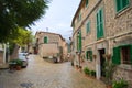 Stone streets of town in Mallorca