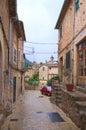 Stone streets of town in Mallorca