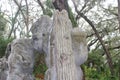 Stone Structures In Fred Howard Park In Tarpon Springs Florida