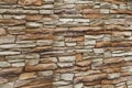 Stone stucco wall