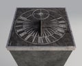 Stone Sundial Stand