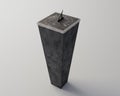 Stone Sundial Stand