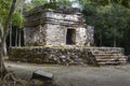 Stone Temple San Gervasio Mayan Archeological Site Cozumel Mexico Royalty Free Stock Photo