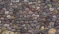 Stone texture and background. Abstract background made with stones Royalty Free Stock Photo