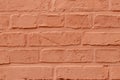 Stone texture background. Closeup of a orange brick wall texture. Abstract brick stones pattern background concept, retro layout, Royalty Free Stock Photo