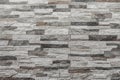 stone texture background, pattern of decorative slate stone wall surface Royalty Free Stock Photo