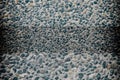 Stone texture floor. Rought grey rock background. Royalty Free Stock Photo