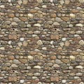 Stone texture of wall seamless pattern design. Surface rock background. Cement concrete backdrop. Royalty Free Stock Photo