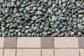 Stone and tile floors Royalty Free Stock Photo