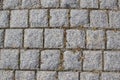 Stone tile pavement texture background Royalty Free Stock Photo