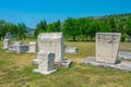 Stone tombs at Radimlja necropolis in Bosnia and Herzegovina