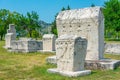 Stone tombs at Radimlja necropolis in Bosnia and Herzegovina