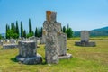 Stone tombs at Radimlja necropolis in Bosnia and Herzegovina