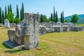 Stone tombs at Radimlja necropolis in Bosnia and Herzegovina