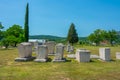 Stone tombs at Radimlja necropolis in Bosnia and Herzegovina