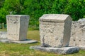 Stone tombs at Radimlja necropolis in Bosnia and Herzegovina