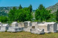 Stone tombs at Radimlja necropolis in Bosnia and Herzegovina