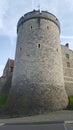Stone tower Windsor castle Royalty Free Stock Photo