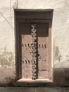 Carved wooden doors of stone town, zanzibar Royalty Free Stock Photo