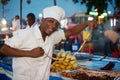 Street food at Forodhani Garden, Stone Town, Zanzibar Royalty Free Stock Photo