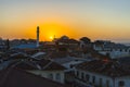 Stone Town in Zanzibar at night