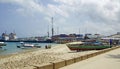 stone town, zanzibar, october 2024: Jetty Terminal at the coast Royalty Free Stock Photo