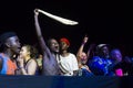 Mix audience at Sauti za Busara. Royalty Free Stock Photo