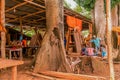 African workshop for woodcarving in Zanzibar