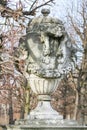 Stone vase at the Schobrunn Palace