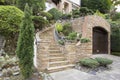 Stone Veneer Facade on Home Exterior