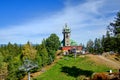 Stone view tower Royalty Free Stock Photo