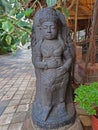 Stone Vishnu Statue Diveagar Beach Raigad