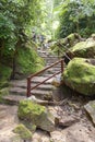 Stone walkway Royalty Free Stock Photo