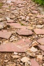 Stone walkway