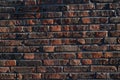 Stone wall as background or texture. Brickwork background of facade. Vintage architecture. Background of old wall. Walls Royalty Free Stock Photo