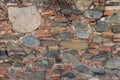 Stone wall as a pattern