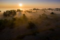 Stone wall on the Baltic sea in the summer. Osmussaar coast, island in Estonia Royalty Free Stock Photo