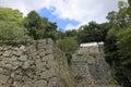 Stone wall of Bitchu Matsuyama castle