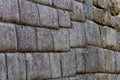 Stone Wall Blocks Machu Picchu Peru South America Royalty Free Stock Photo