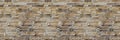 Stone wall brick texture. Seamless pattern. Background of the Sandstone facade. Royalty Free Stock Photo