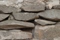 Stone wall close-up Royalty Free Stock Photo