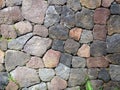 Brick shaped stone in different tones Royalty Free Stock Photo