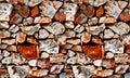 Stone wall drywall stone rock photo Royalty Free Stock Photo