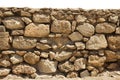 Stone wall isolated Royalty Free Stock Photo