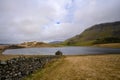 Lake in the mountains Royalty Free Stock Photo