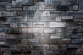 Stone Wall with lighting Royalty Free Stock Photo